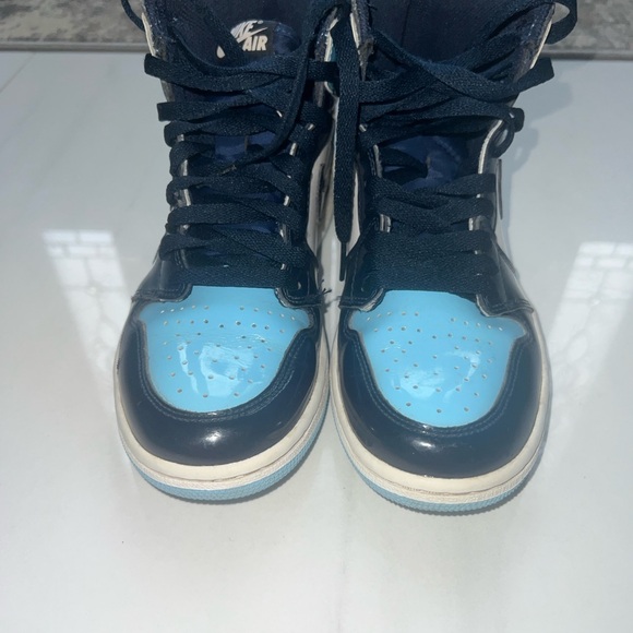 Nike Air Jordan 1 Retro High OG 'Blue Chill' Size 7 Good condition - Picture 6 of 7